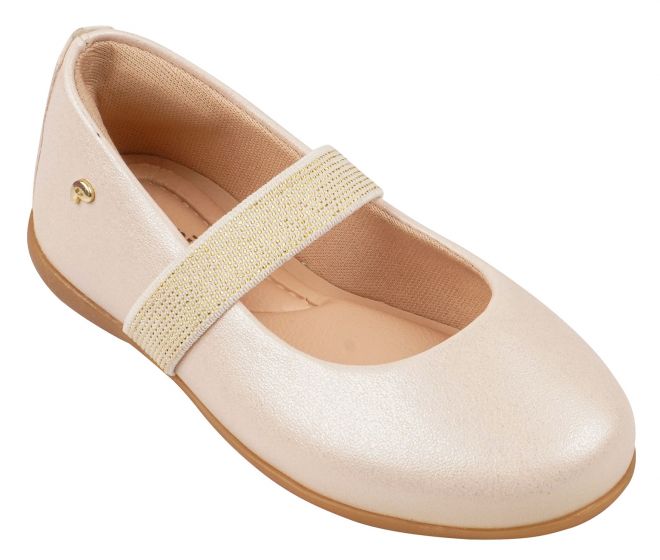 ⁦נעלי בובה גומי פפאיה (לבן/פנינה)⁩ – תמונה ⁦2⁩